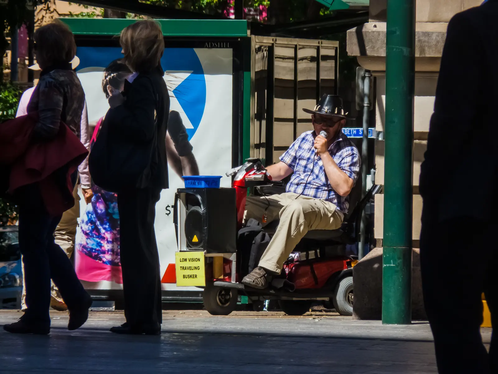 Can You Learn Echolocation With Some Residual Vision?